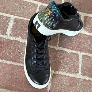 Skechers Street Los Angeles Rise Fit Leather Sneakers